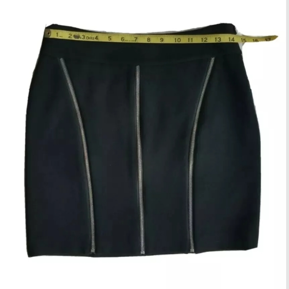 Cache Black Short Skirt mint condition Sz 2 - Picture 4 of 9